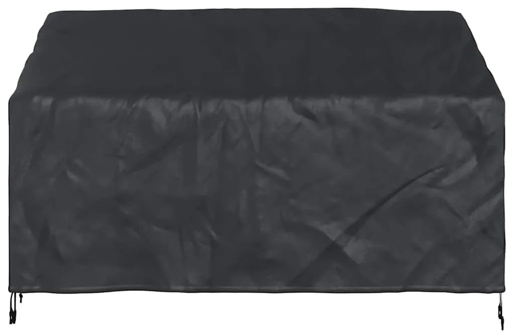 Kerti Pad Borító Fekete 165 x 70 x 65 / 94 cm 600D szövet