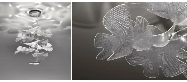 Artemide 1628110APP - LED Dimmelhető csillár zsinóron CHLOROPHILIA LED/44W/230V 3000K