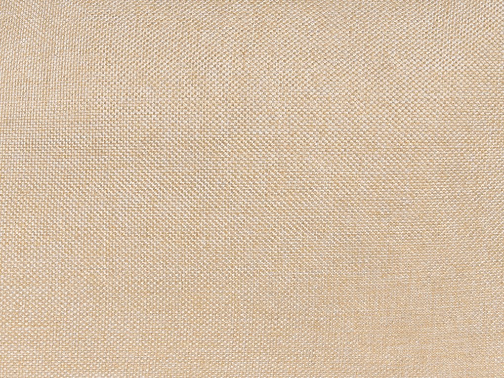 Bézs puff 50 x 30 cm MUKKI Beliani