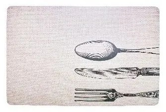 Evőeszköz tányéralátét