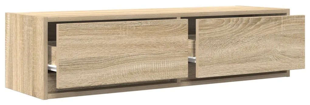 TV Szekrény Sonoma Tölgy 100x31x25,5 cm Mérnöki Fa