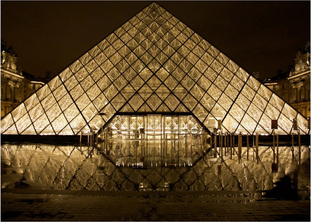 Louvre képe (70x50 cm)