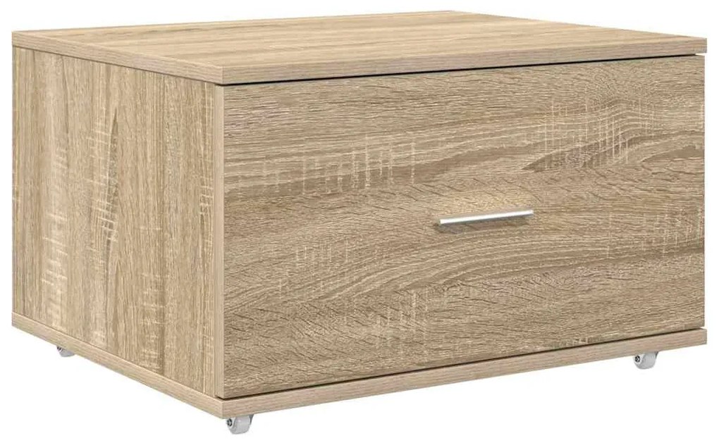 Asztal fiókkal sonoma tölgy 131.5 x 50 x 106.5 cm Faanyag