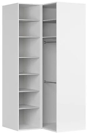 Sarok ruhásszekrény Flex 27 (fehér) . 1098242
