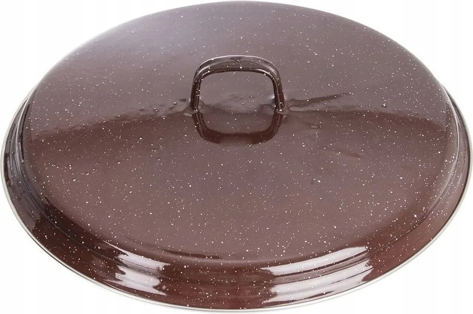 Fedél Edényhez zománcozott fém fedő nagy 32 cm