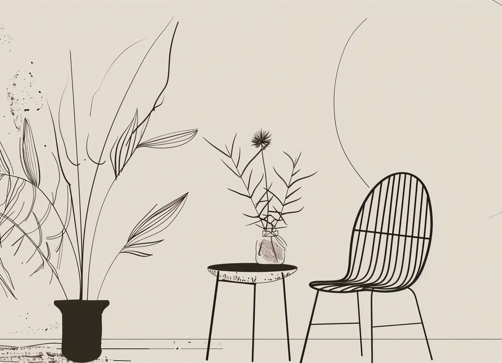 Poszter 18x13cm Kültéri belső tér