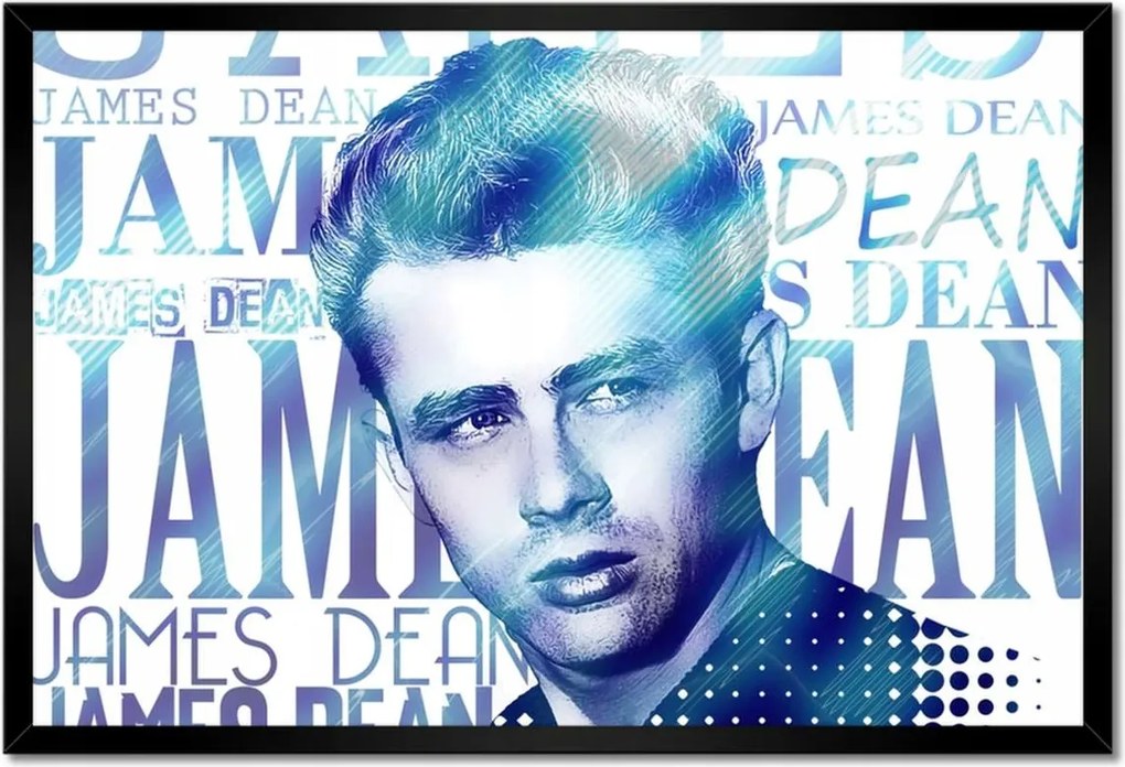 Poszterek keretben 60x40 Színész James Dean