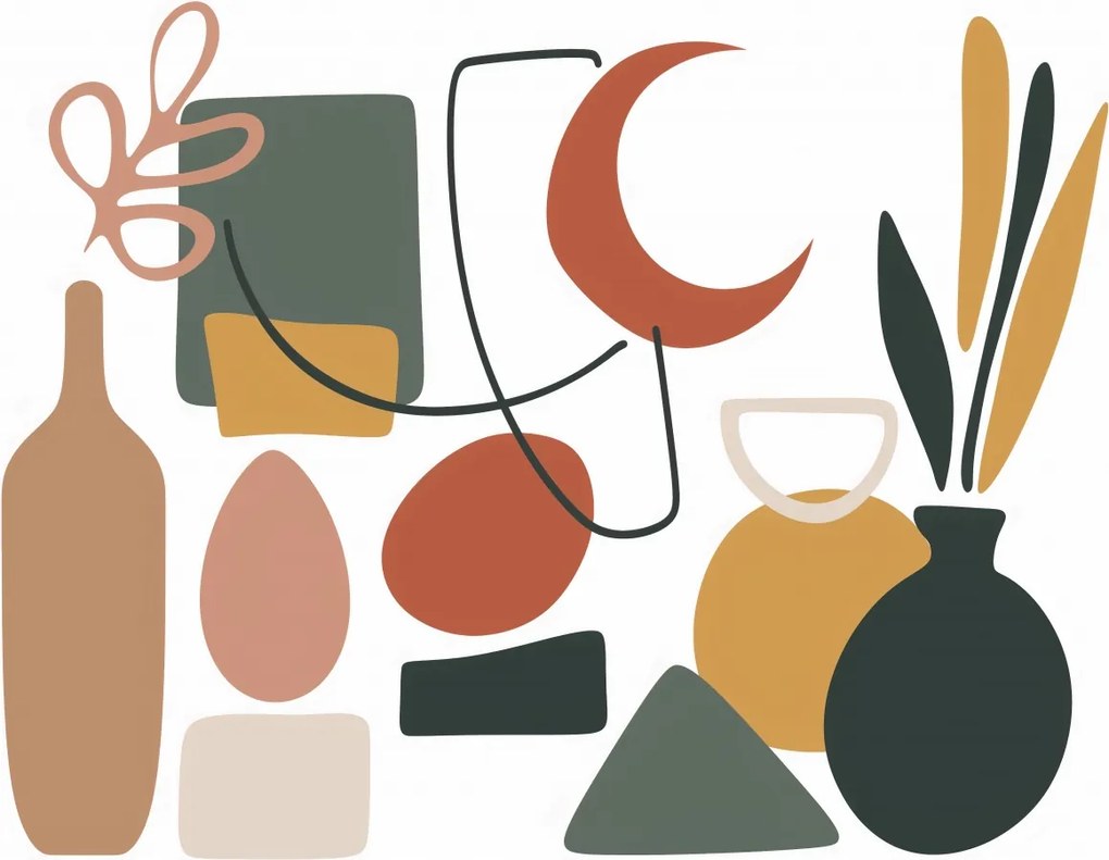 Poszter 60x40cm Felszabadult formák