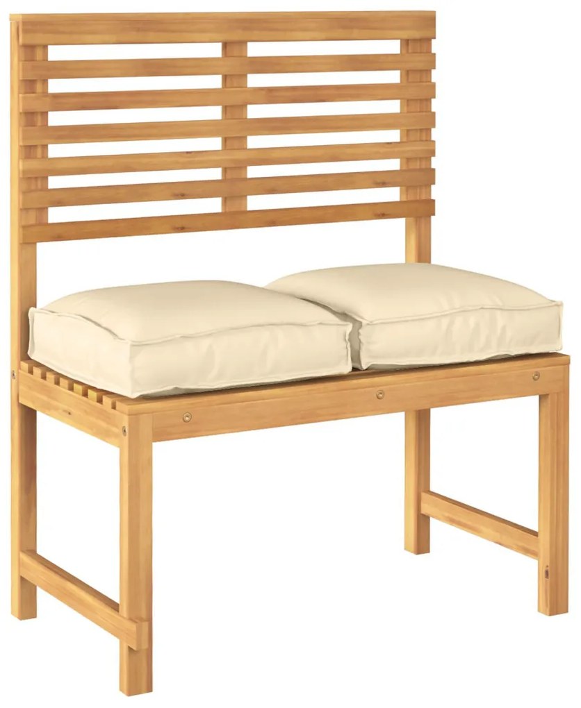 Pallet Párnák 2 db Bézs 40x40x8 cm Oxford Szövet