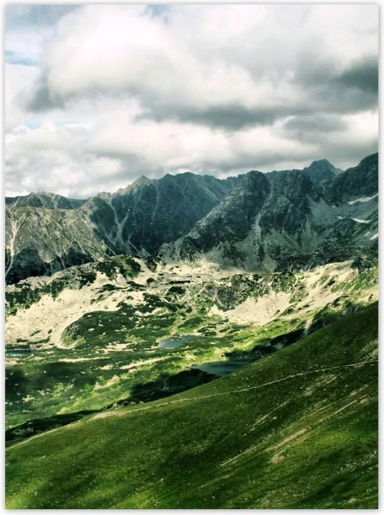 Poszterek 100x135 Tátra Lengyel hegyek Kilátás