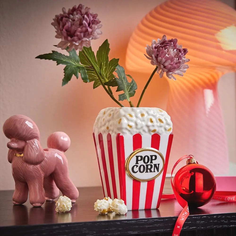 POPCORN kerámia váza 13 cm