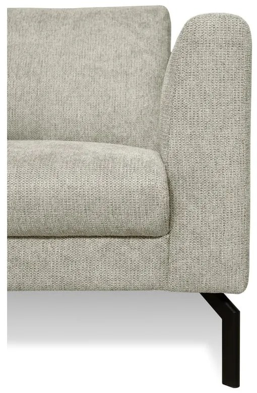 Világosszürke sarokkanapé (bal oldali) Gomero – Scandic