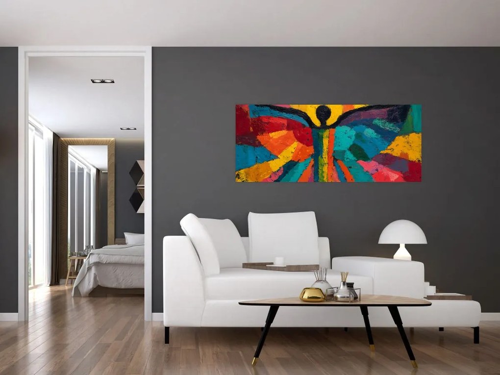 Kép - Festett angyal (120x50 cm)