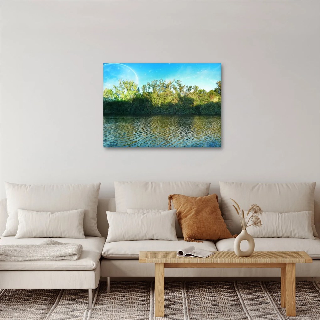 Kép - tó (70x50 cm)