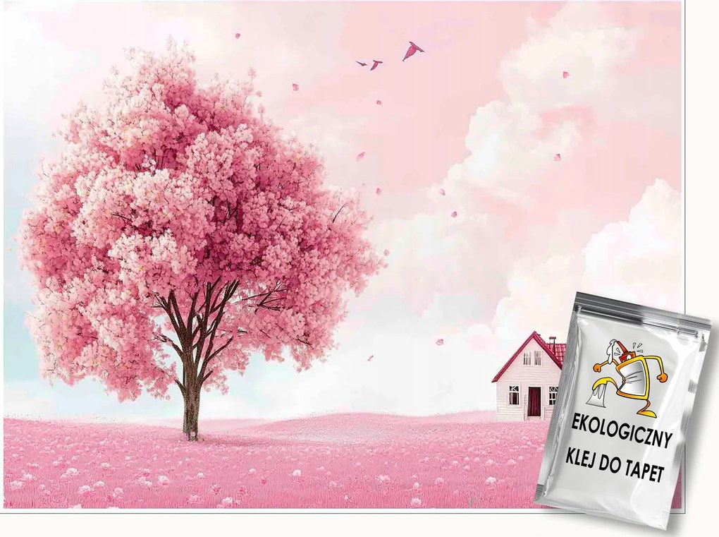 Fotótapéta Gyerekeknek Lányoknak Fa Tapéta Gyerekszobába 150x105