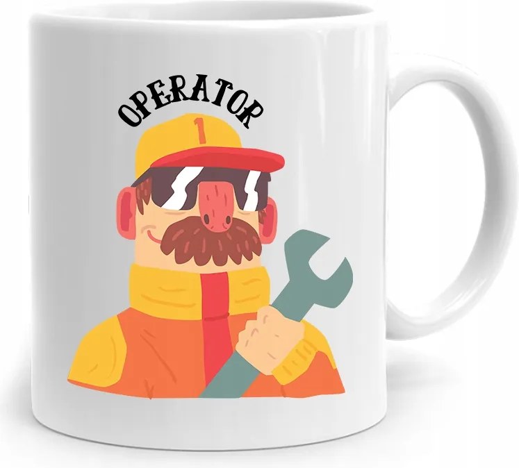 A Kezelő Számára Tökéletes Bögre Születésnapi Ajándéknak, fényképes nyomtatással