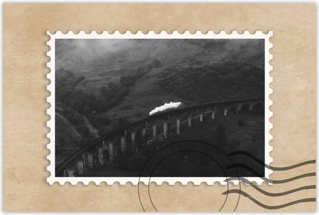 Poszterek 90x60 Vasúti viadukt Skócia