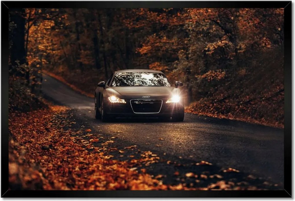 Poszter keretben 60x40 Audi Őszi tájkép