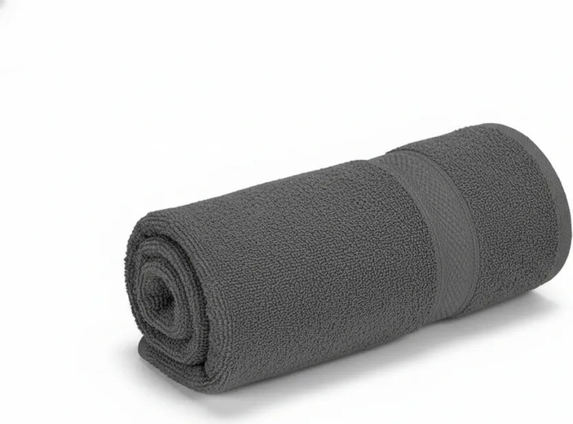 CLARYSSE ELEGANCE törölköző 60x110 cm szürke, 100% pamut