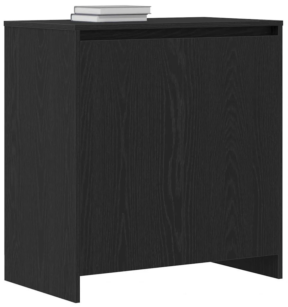 fekete tölgyfa tálalószekrény 70 x 41 x 75 cm