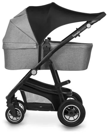 Lionelo - SUN COVER napellenző babakocsira Black Carbon