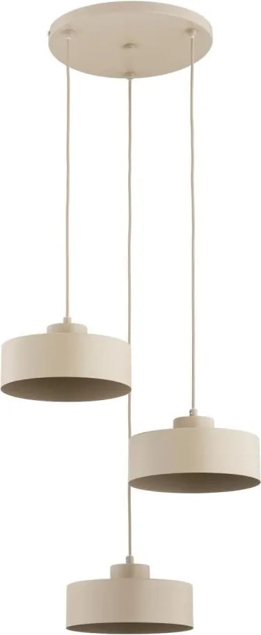 SELIA kábelles csillár 3xE27/15W/230V bézs