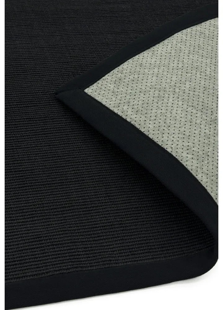 Fekete szőnyeg 300x200 cm Sisal - Asiatic Carpets