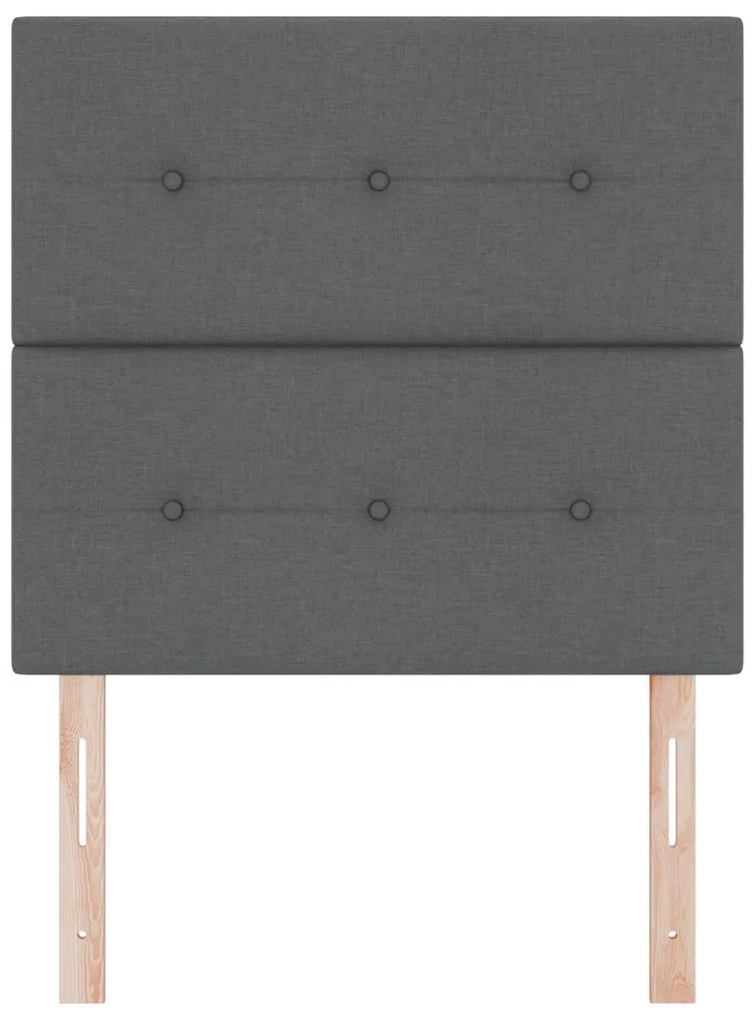 LED Fejtámla Sötétszürke 90 cm Szövet
