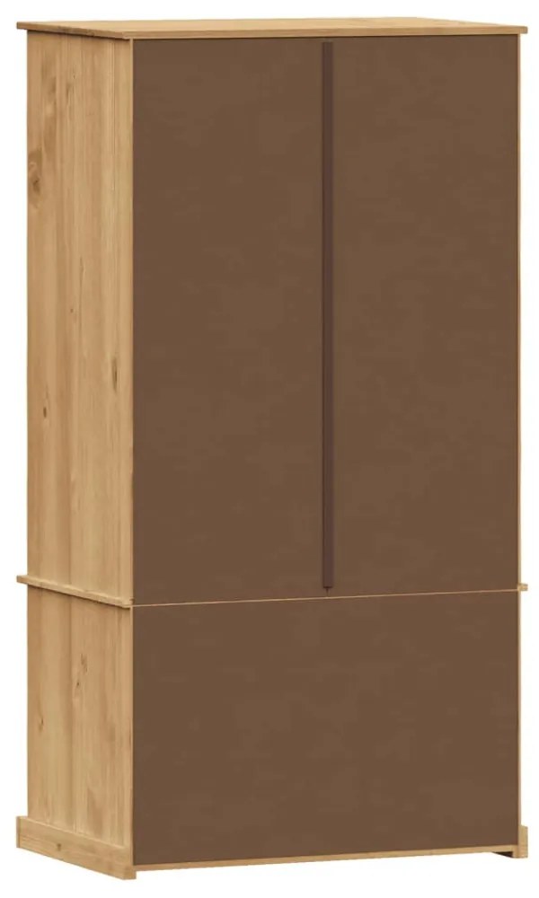 VIGO tömör fenyőfa szekrény 90 x 55 x 170 cm