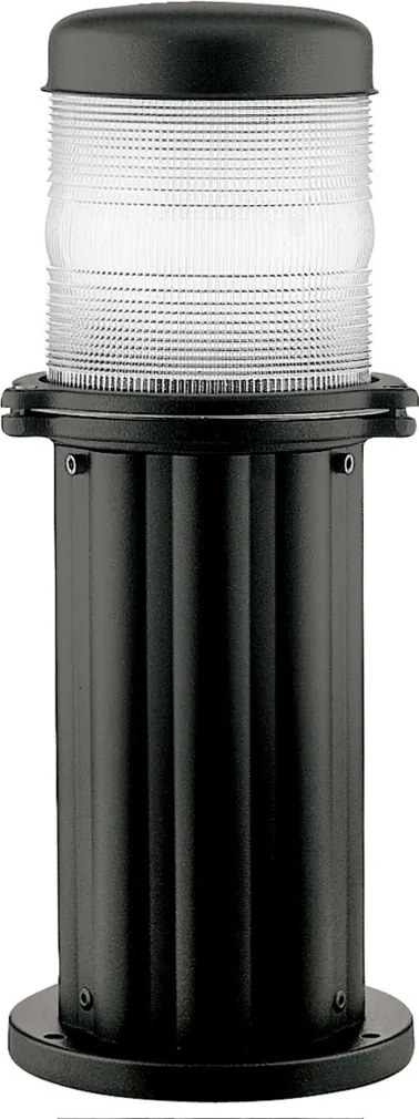 NOVOLUX 228B-G05X1A-02 OMO Modern Kültéri Állólámpa Fekete, Átlátszó E27 IP55