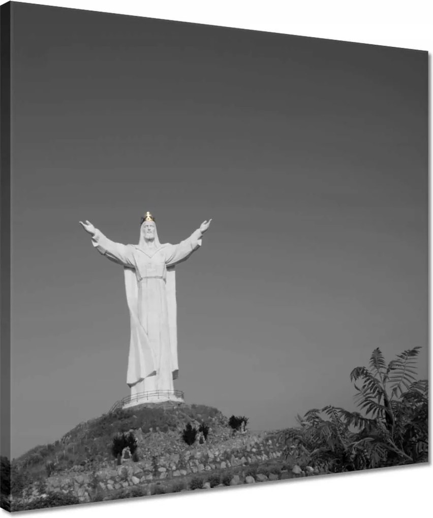 Vászonkép 40x40 Swiebodzin Krisztus Király