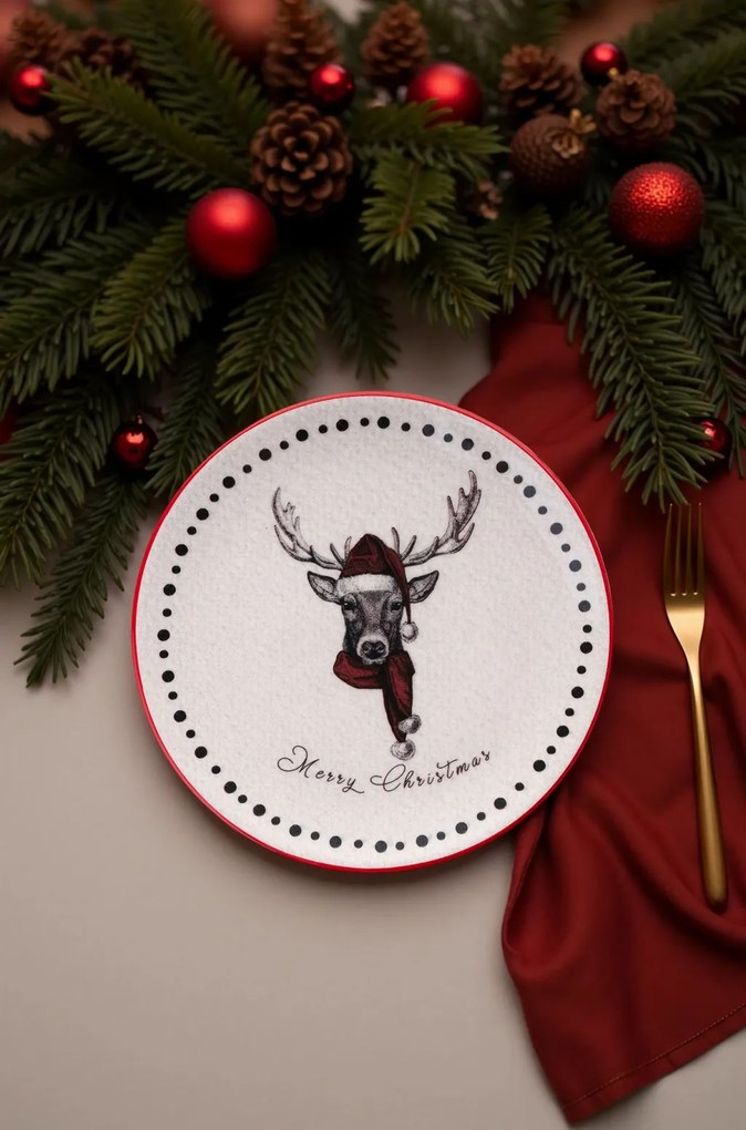 Xmas kerámia tányér – TR471PST1114
