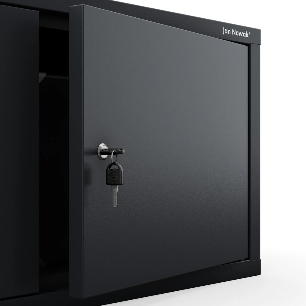 Moduláris felső szekrény EWA Compact 800 x 380 x 400 mm, antracit