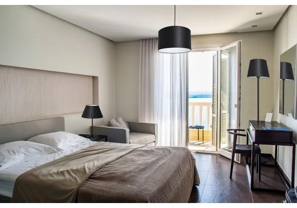 Állólámpa ARDEN 1xE27/60W/230V fekete/fehér