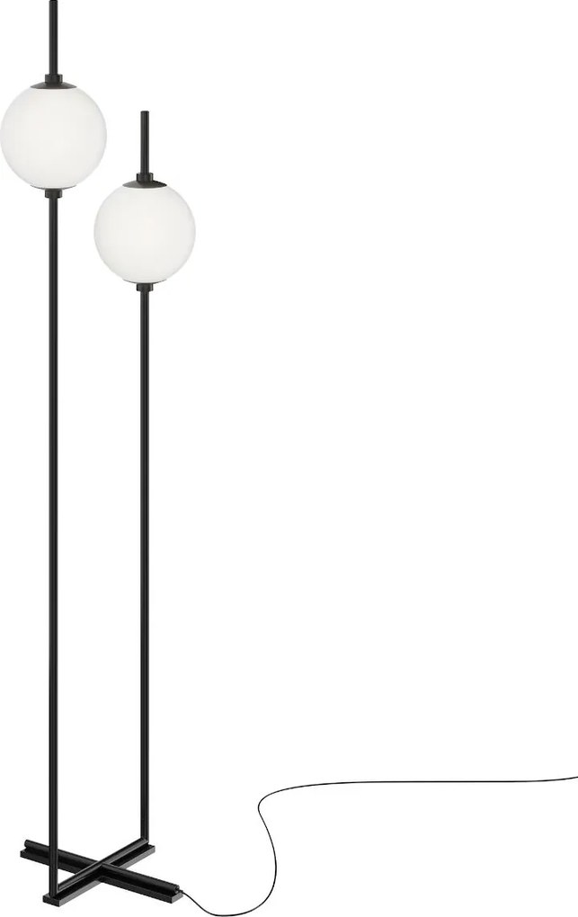 Maytoni modern állólámpa the sixth sense fehér fekete myz020fl-l12bk