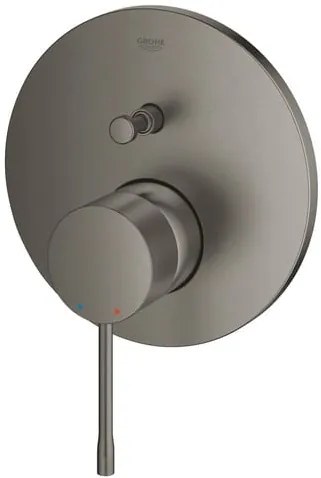 Grohe Essence zuhany és fürdő csaptelep vakolat alatti rész nélkül csiszolt hard graphite 24167al1 G24167AL1