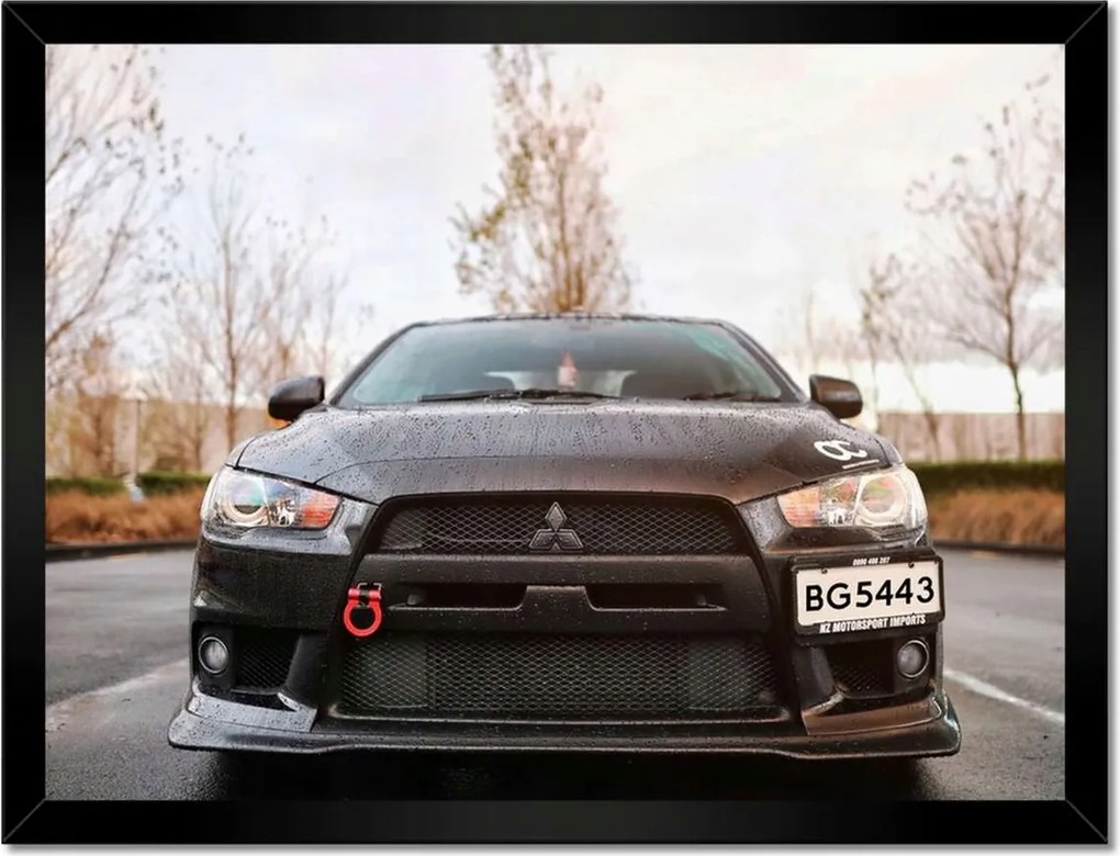 Poszterek keretben 40x30 Mitsubishi sportautó