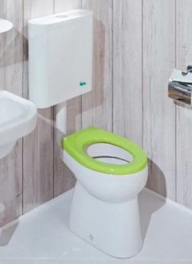 Jika Baby wc álló fehér színben fényes felülettel alsó kifolyással 2203.7.000.000.1