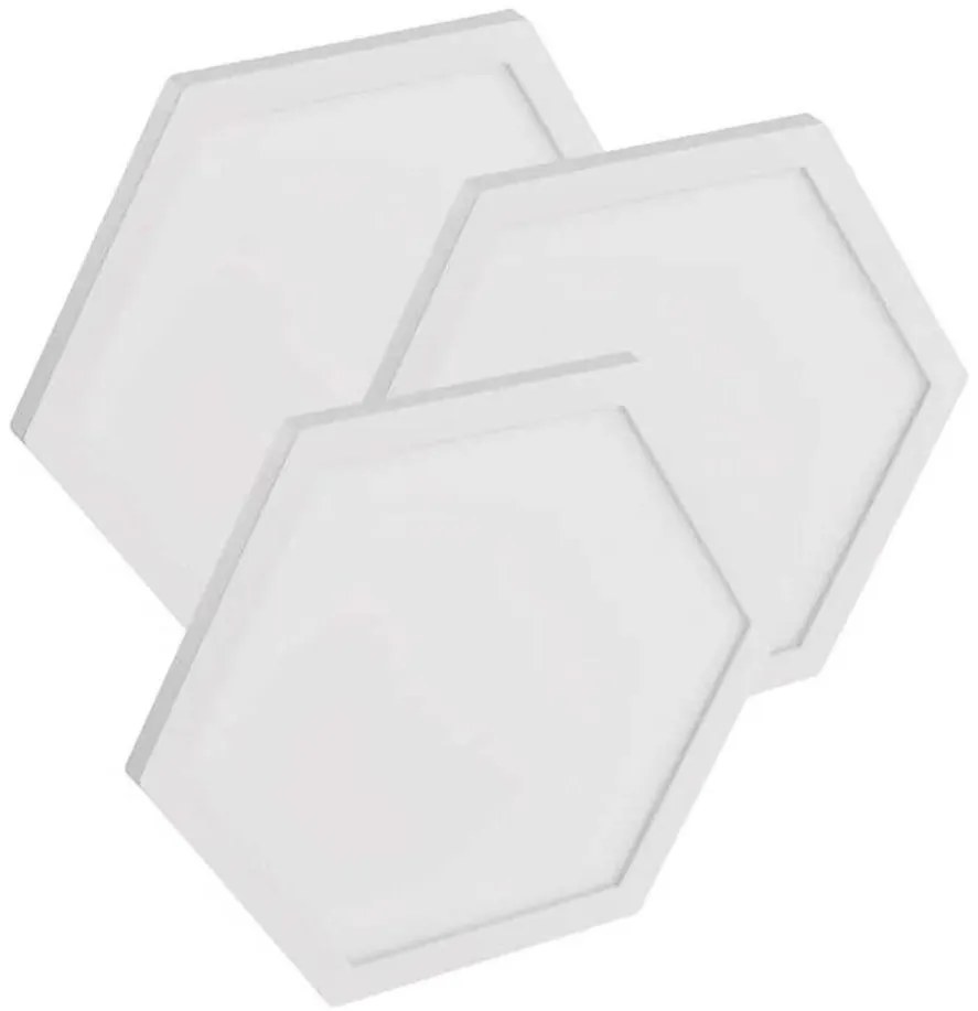 Bővítő készlet 3x RGBIC dimmelhető LED panel 1,8W 230V Wi-Fi Tuya