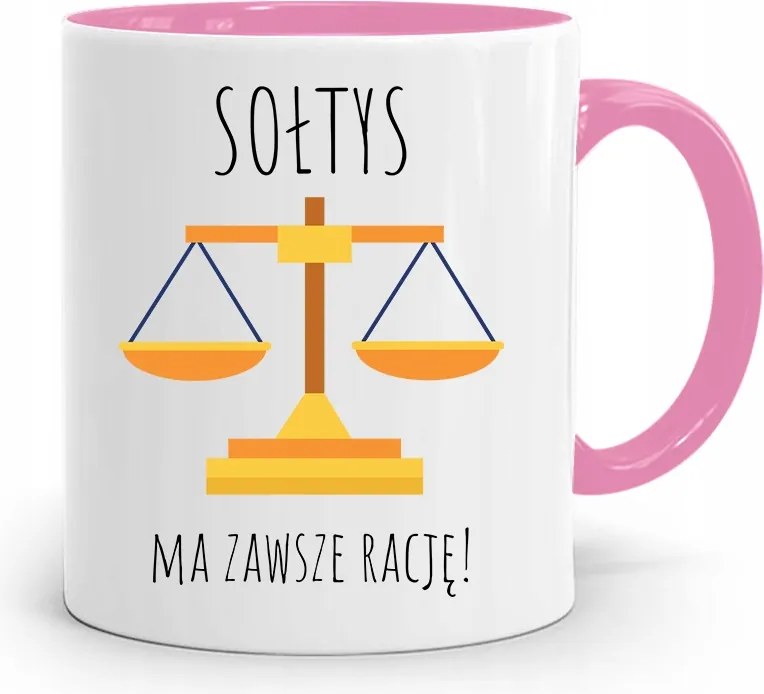 A Rózsaszín Bögrének Mindig Igaza Van Ajándék Nyomtatott Fotóval