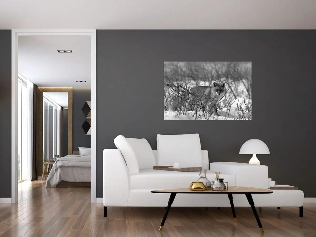 Kép - Róka télen (90x60 cm)