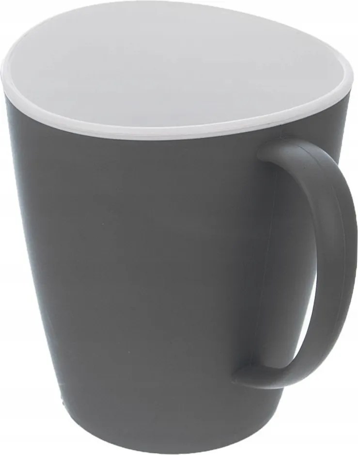 Turista piknik bögre műanyag, többször felhasználható italtartó