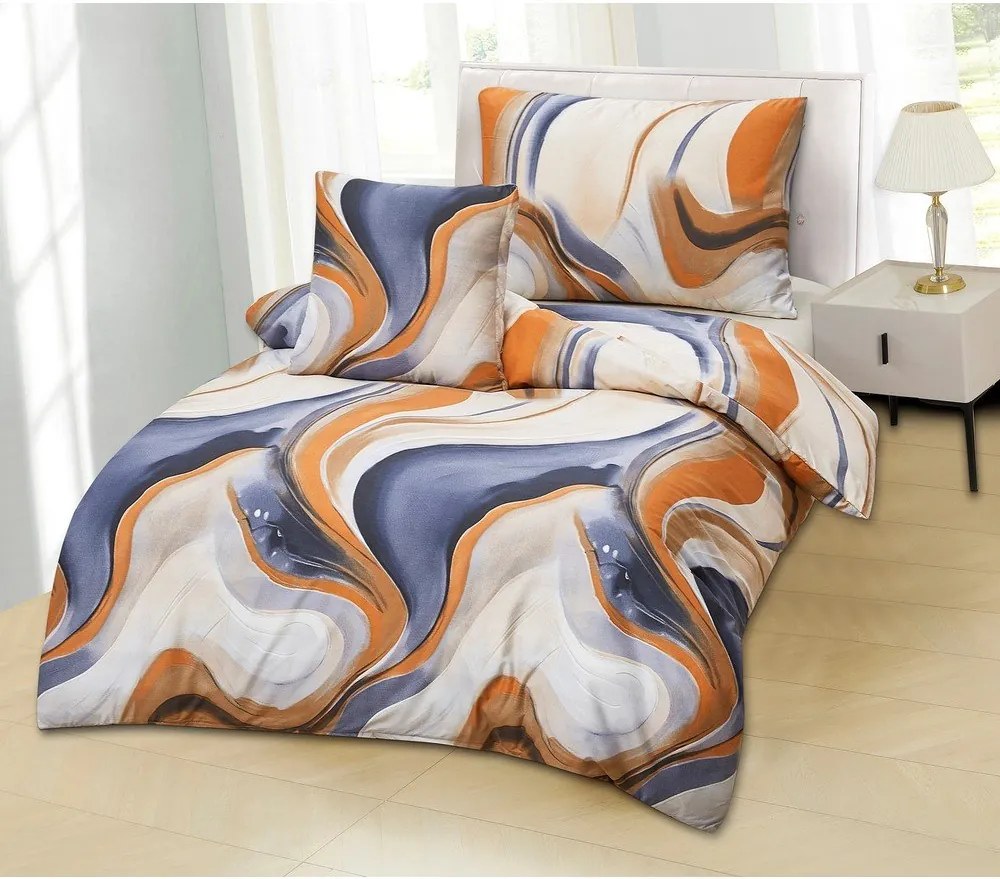 Egyszemélyes háromrészes mikroszatén ágyneműhuzat 140x200 cm Gonzalo – My House