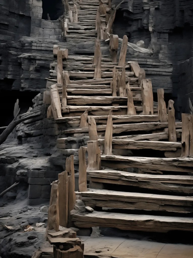 Poszter 75x100cm Lépcsők az ismeretlenhez