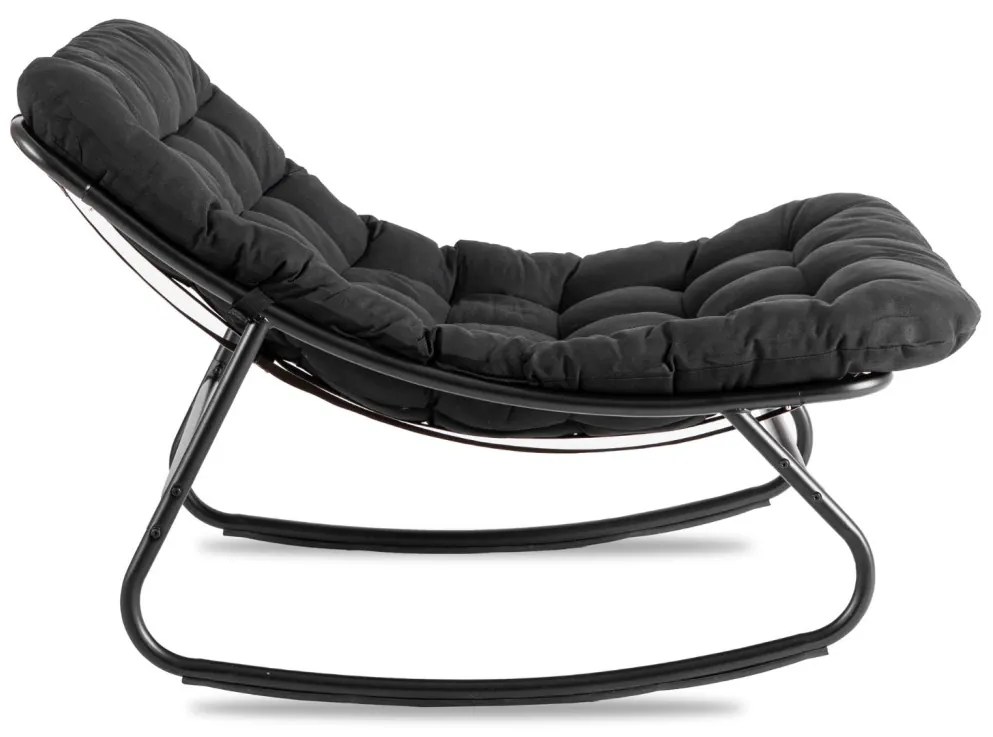 Hintafotel Fekete Párnával. AURORA