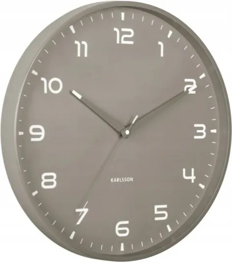 Szürke falióra nappaliba, konyhába, étkezőbe modern Orgullo