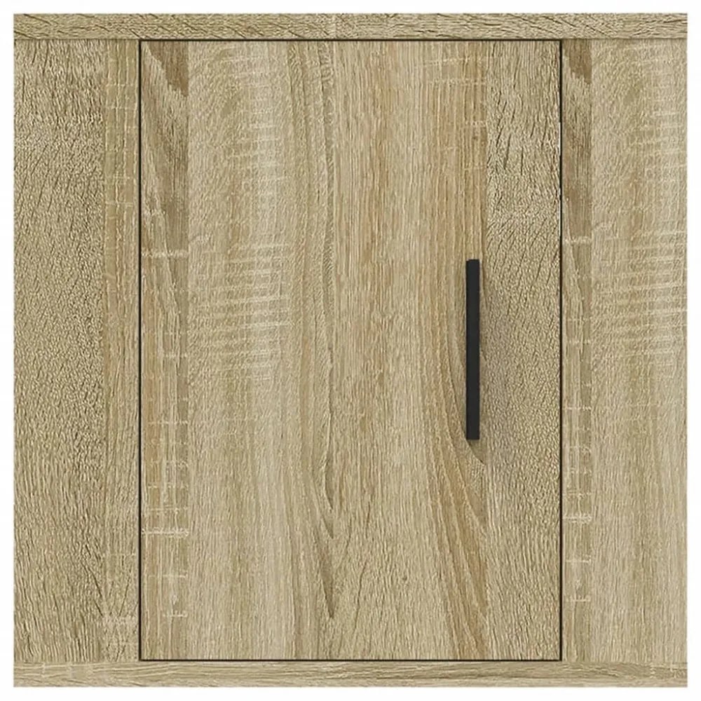 2 db sonoma tölgy fali TV-szekrény 40x34,5x40 cm