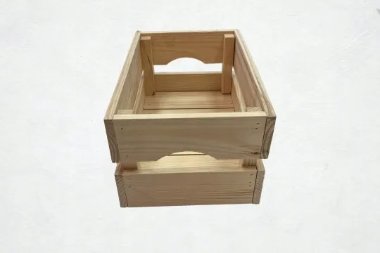 Tároló Doboz Fa Doboz 30x25x15 ajándékcsomagolás