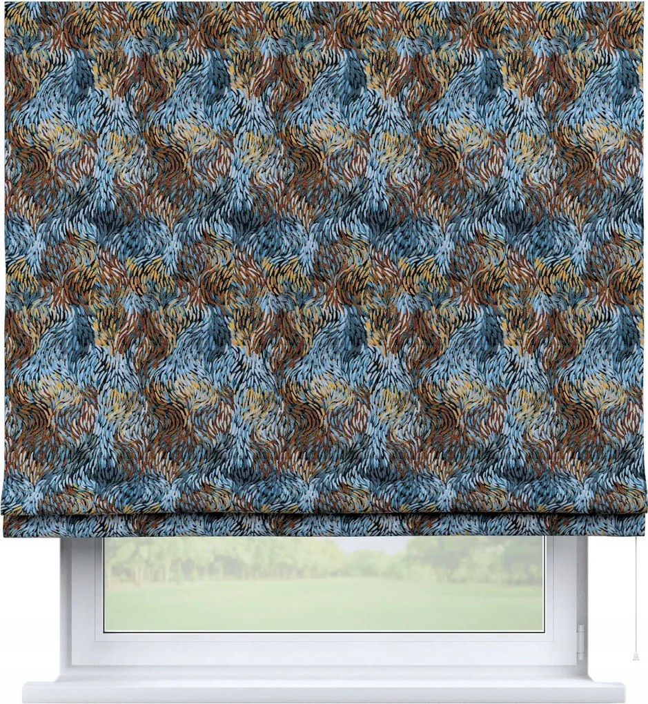 Kész római roló Bari 100x170cm kék