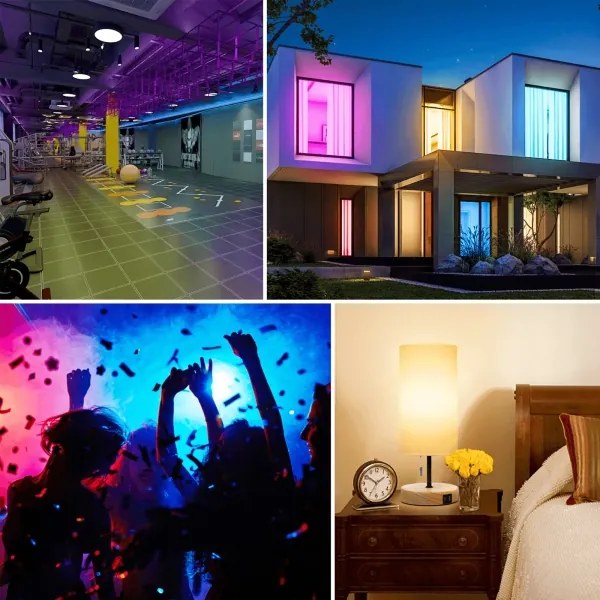 LED RGBW Dimmelhető izzó MESH G120 E27/4,9W/230V 2700-6500K + távirányító - Aigostar